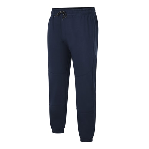 Bigdude Cut & Sew Panel Joggers Navy